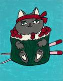 Chop Stick Cat DIY Painting Kit