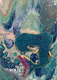 Sea Creature DIY Fluid Painting