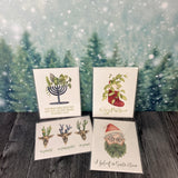 Plant Theme Holiday Card