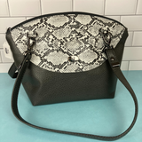 Dark Gray + Snake Skin