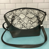 Dark Gray + Snake Skin