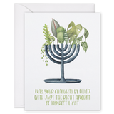 Plant Theme Holiday Card