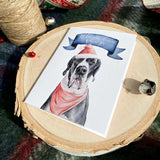 Puppy Holiday Card