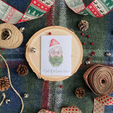 Plant Theme Holiday Card