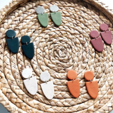Clarissa Clay Earring, Black