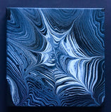 Spiderweb Fluid Painting