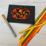 Quilled Pumpkin