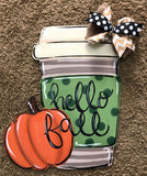 Pumpkin Latte Painting