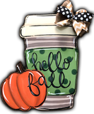 Pumpkin Latte Painting
