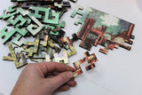 Geometric Puzzle "Gas Works"
