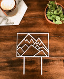 Mountains Indoor Plant Trellis