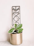 Moon Phase Indoor Plant Trellis, 11.5 Inch