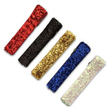 Simple Hair Clippies Packs - Black Polka Dot