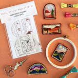 DIY Embroidery Pattern-Landscape Designs