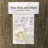 DIY Embroidery Pattern-Floral Designs