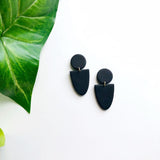 Clarissa Clay Earring, Black
