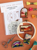 DIY Embroidery Pattern-Landscape Designs