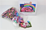 Geometric Puzzle "Unicorn with Flower"