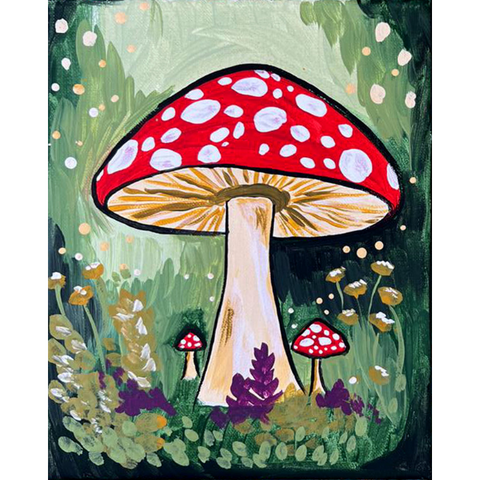 Toadstool Painting