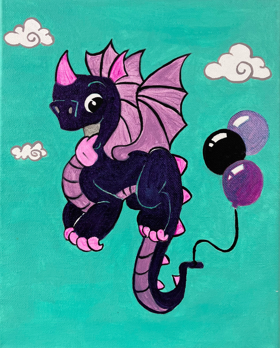 Balloon Dragon DIY Painting Kit – Craft Theory