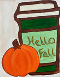 Hello Fall DIY Painting Kit