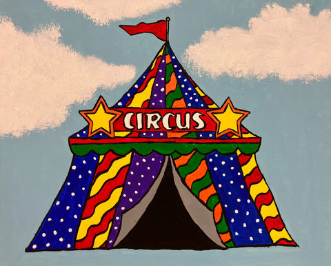Circus Tent DIY Painting Kit