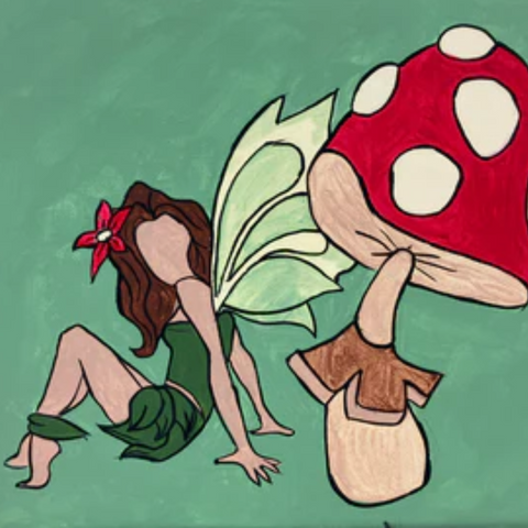 Mushroom Fairy DIY Painting Kit