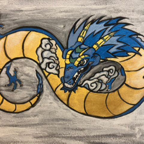 Chinese Dragon DIY Painting Kit