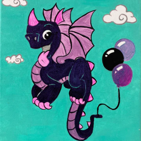 Balloon Dragon DIY Painting Kit