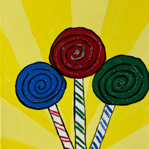 Lollipop DIY Painting Kit