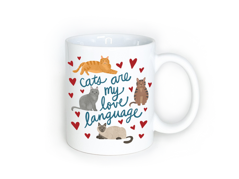 Cats are My Love Language - Cat Mug
