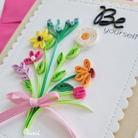 Virtual Quilled Card Set Class