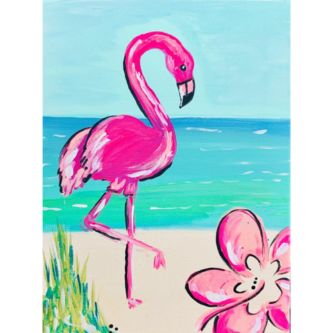 Fab Flamingo Paint Party