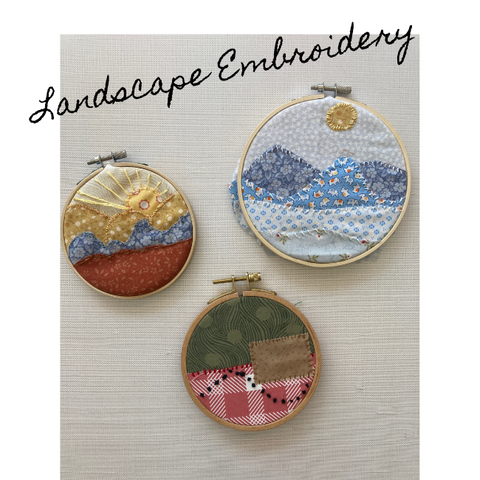 Embroidery Lanscapes.