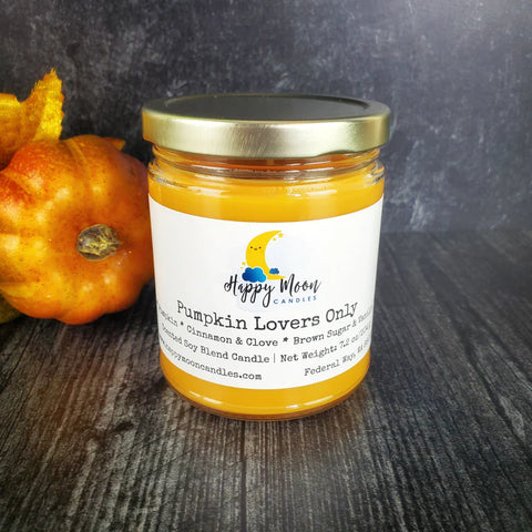 Pumpkin Lovers Only Candle