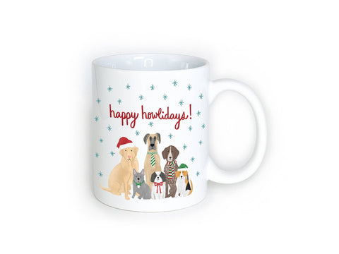 Happy Howlidays - Dog Christmas Mug