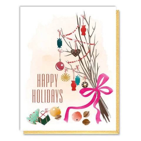 Festive Branches Card