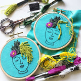 Plant Lady DIY Embroidery Kit