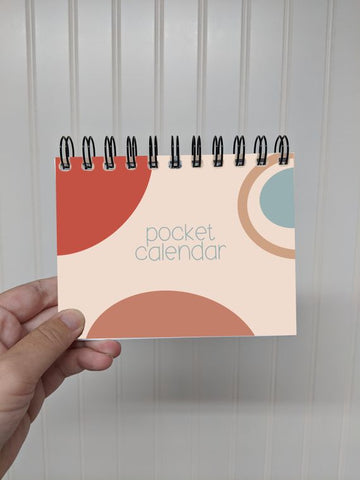 Monthly Pocket Calendar