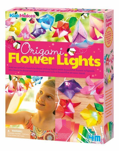 4M Kidzmaker Origami Flower Lights Kit