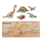 Dinosaur wooden puzzle